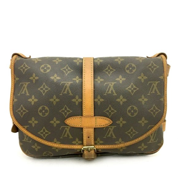 Authentic Louis Vuitton Monogram Saumur 30 Bag - Picture 2 of 11